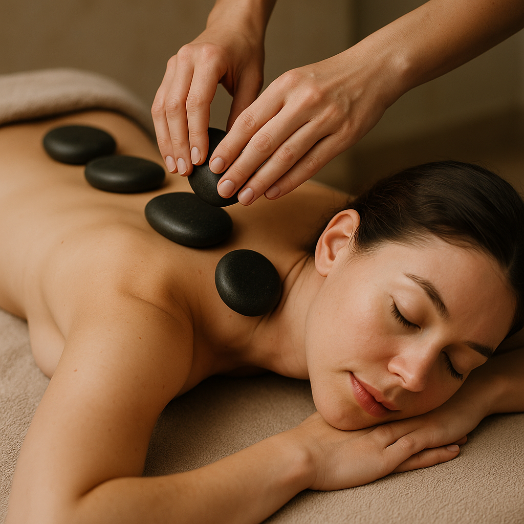 Massatge Pedres Calentes 60'