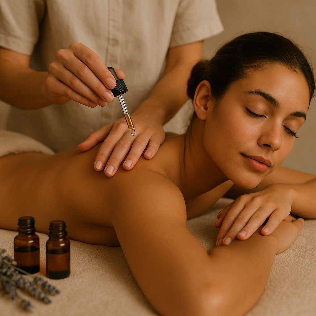 Alquimia Masaje con Aceites Esenciales