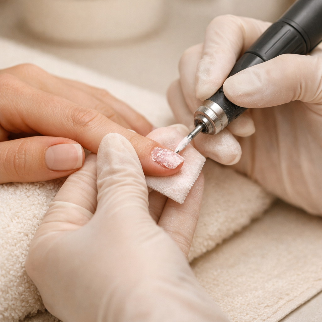 Retirar shellac extern