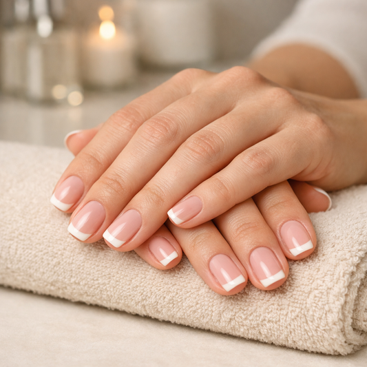 Manicura completa francesa